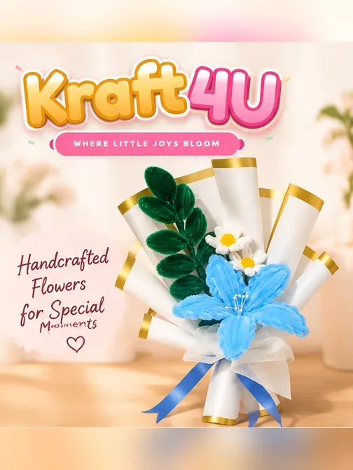 Blue Bloom Bouquet