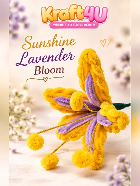 Sunshine Lavender Bloom